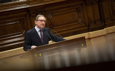 El conseller Giró anuncia una operació econòmica perquè l’Eix Transversal passi a dependre de la Generalitat i així estalviar 800M€ en 18 anys