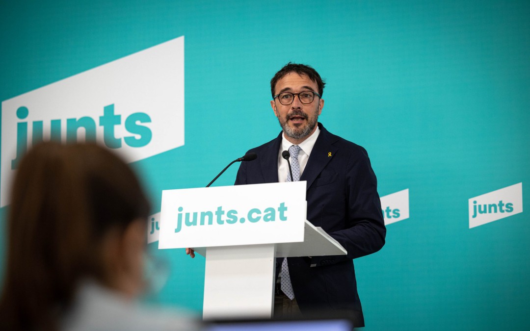 Junts per Catalunya no participarà de cap reforma de la llei de política lingüística, perquè no hi ha consens i perquè no ha impedit la imposició del 25% del castellà a les aules