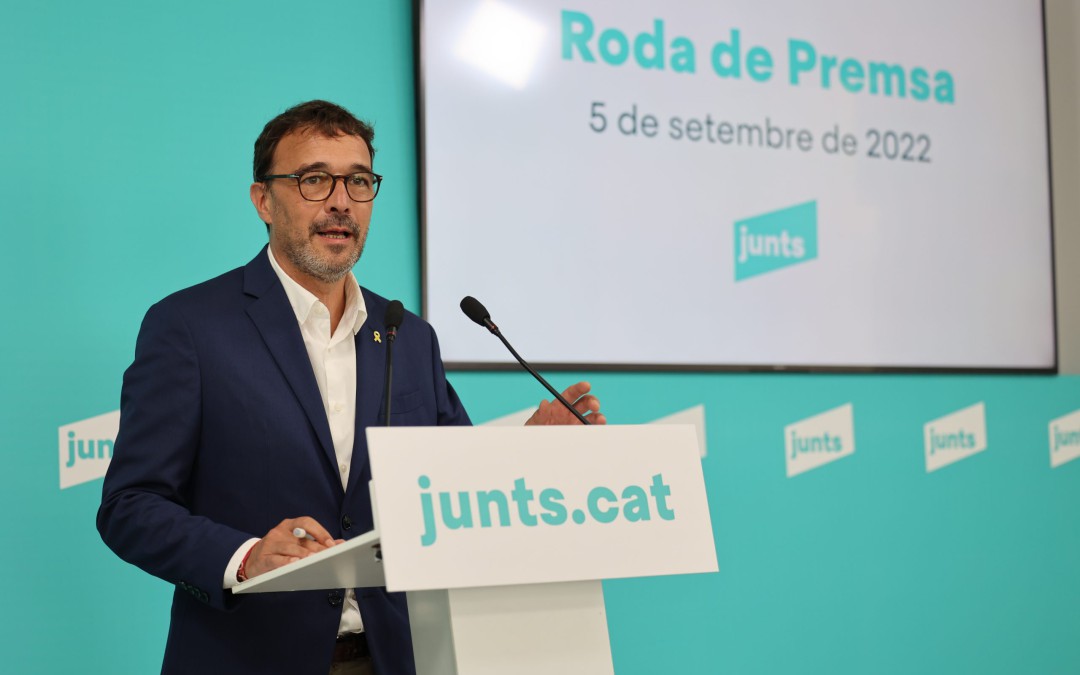 Junts per Catalunya fa una crida a mobilitzar-se per la Diada perquè sigui un èxit