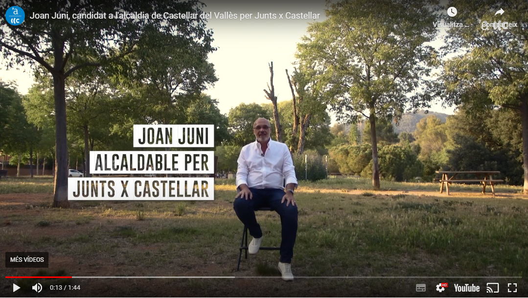 Qüestionari de personalitat. Joan Juni és el candidat a l’alcaldia per Junts x Castellar