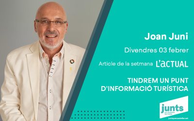 TINDREM UN PUNT D’INFORMACIÓ TURÍSTICA