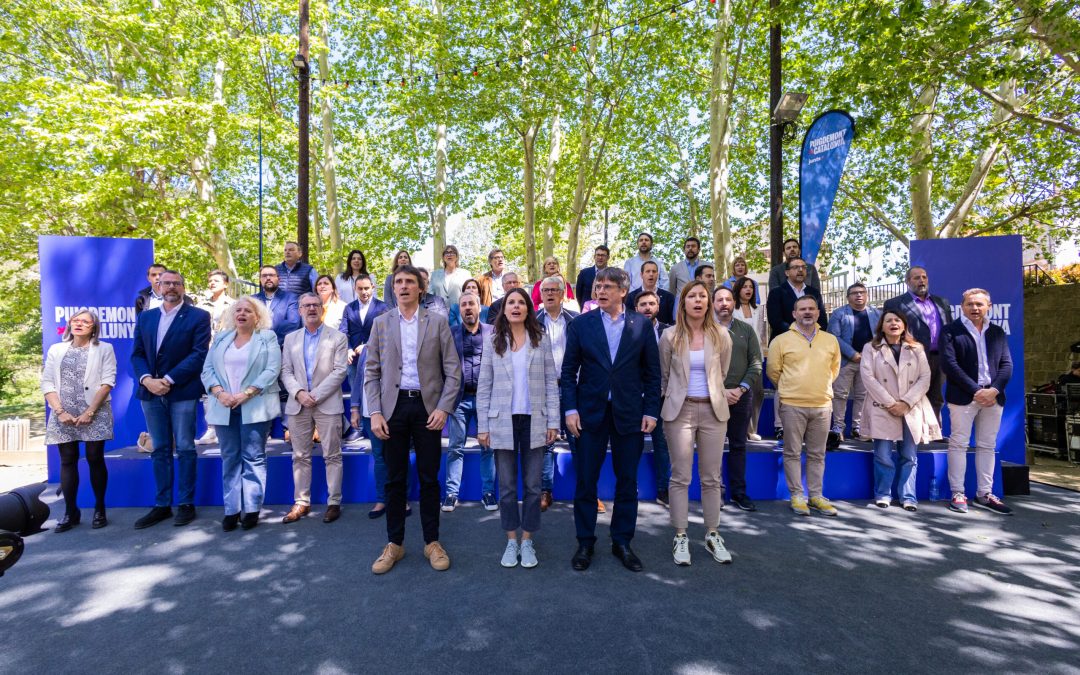 President Puigdemont: “El 12M Catalunya no pot ser un flotador del PSOE, nosaltres no hem vingut a reflotar el PSOE, hem vingut a aixecar Catalunya”