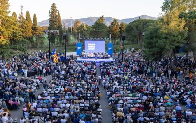 El president i cap de llista de Junts+ demana votar aquest diumenge per dir “prou a maltractar els catalans”