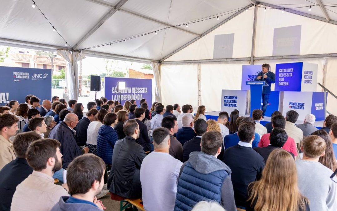 El president anuncia en un acte amb joves que el seu govern comptarà amb una direcció universal de joventut a totes les conselleries per treballar amb prospectiva