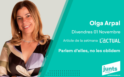 Parlem d’elles, no les oblidem