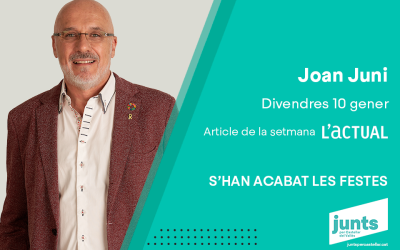 S’HAN ACABAT LES FESTES