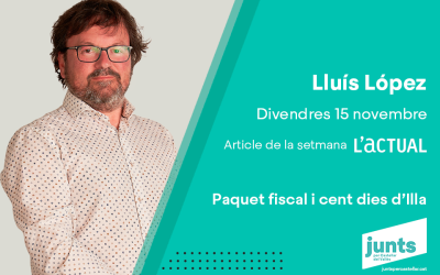 Paquet fiscal i cent dies d’Illa