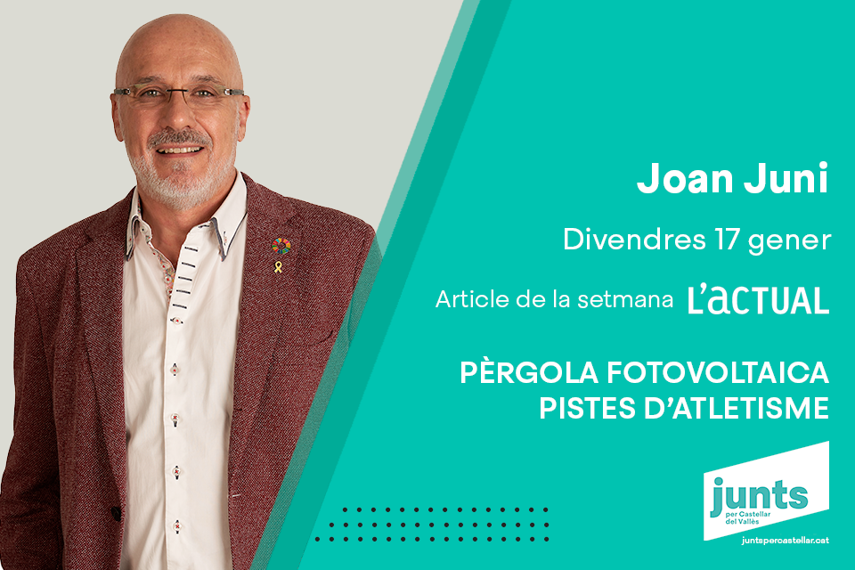 PÈRGOLA FOTOVOLTAICA PISTES D’ATLETISME